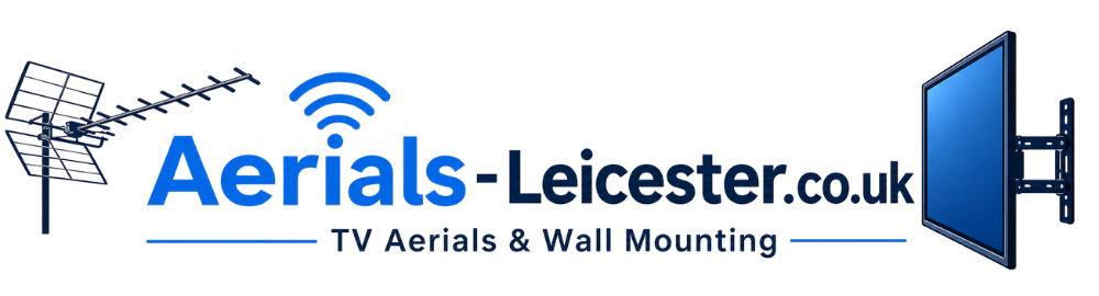 Aerials Leicester TV aerials and wall mounting logo